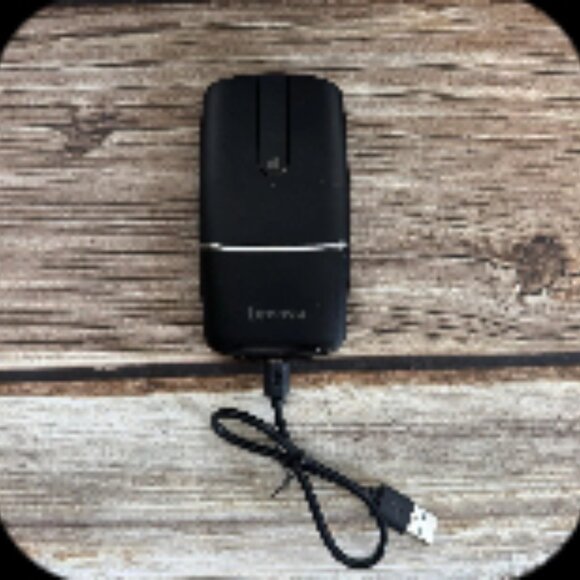 LENOVO YOGA BLACK WIRELESS MOUSE MOBTJLL - Picture 1 of 4